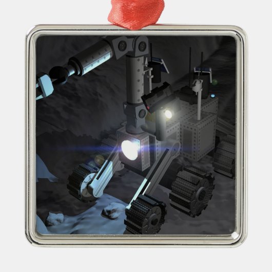 今後の宇宙探査任務6 メタルオーナメント (正面)