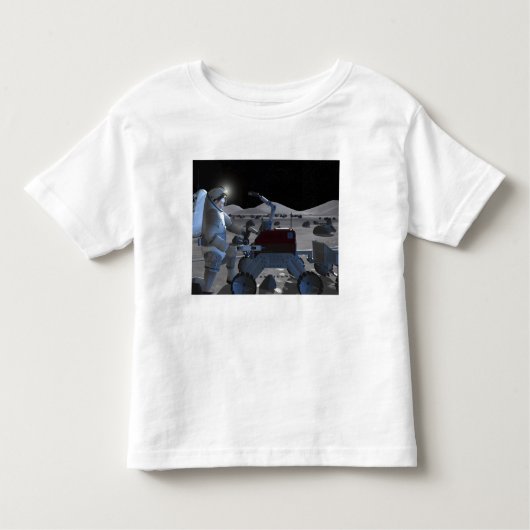 今後の宇宙探査任務7 トドラーTシャツ (正面)