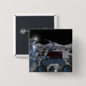 今後の宇宙探査任務7 缶バッジ (正面&裏面)