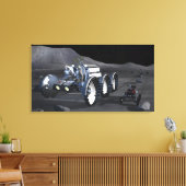 今後の宇宙探査任務8 キャンバスプリント (インサイチュ (リビング))