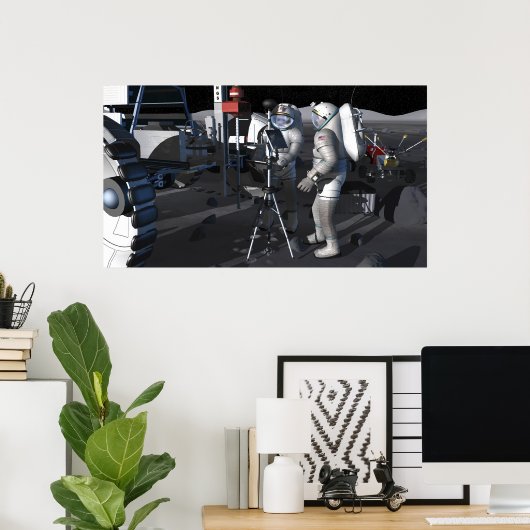 今後の宇宙探査任務8 ポスター (ホームオフィス)