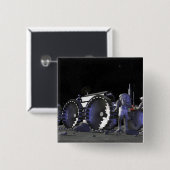 今後の宇宙探査任務9 缶バッジ (正面&裏面)