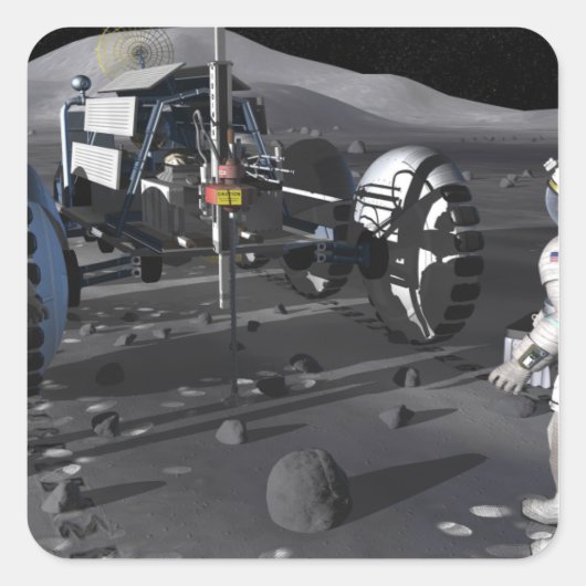 今後の宇宙探査任務 スクエアシール (正面)