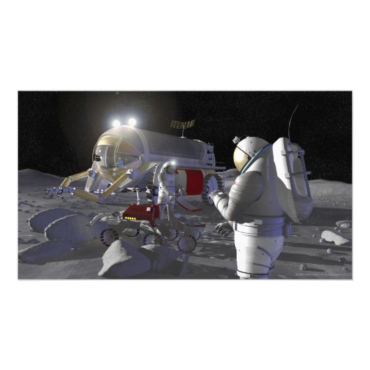 今後の宇宙探査任務 フォトプリント            (正面)