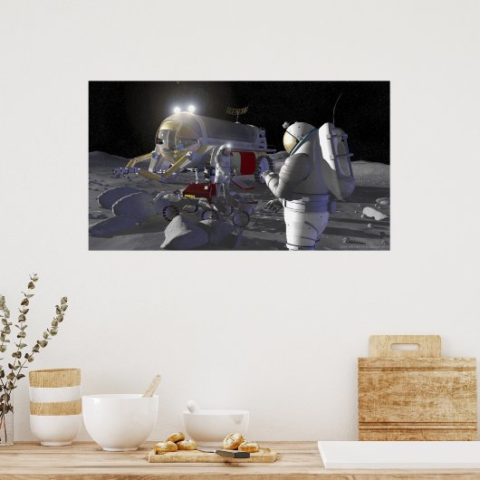 今後の宇宙探査任務 ポスター (キッチン)