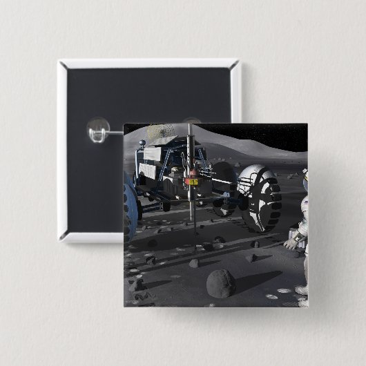 今後の宇宙探査任務 缶バッジ (正面&裏面)