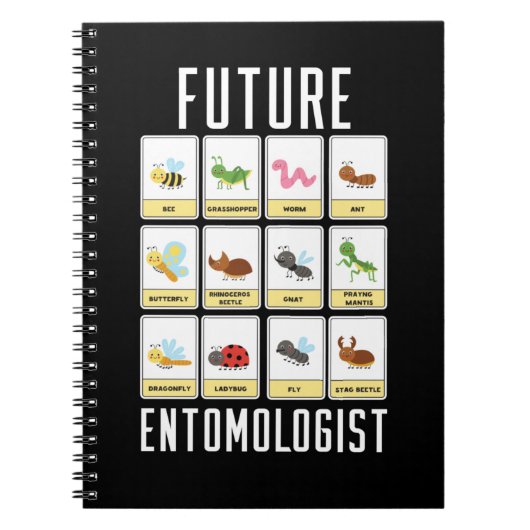今後の昆虫昆虫類型 ノートブック (正面)