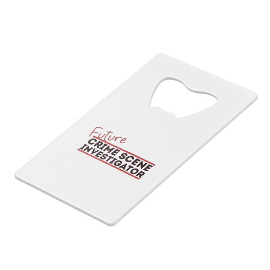 今後の犯罪現場調査員 クレジットカード栓抜き (裏面アングル)