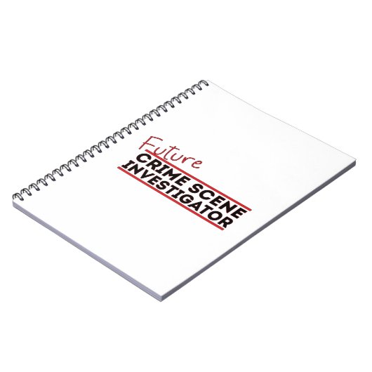 今後の犯罪現場調査員 ノートブック (左側)