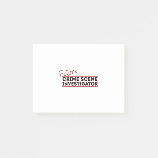 今後の犯罪現場調査員 ポストイット (正面)