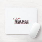 今後の犯罪現場調査員 マウスパッド (マウス)
