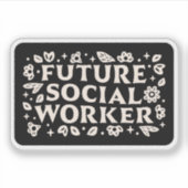 今後の社会人学生 シール (正面)