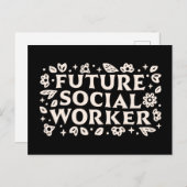 今後の社会人学生 ポストカード (正面/裏面)