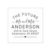 今後の脚本結婚差出人住所 ラバースタンプ (インプリント)