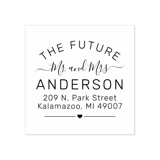 今後の脚本結婚差出人住所 ラバースタンプ (インプリント)