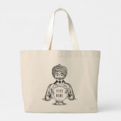 今後の「カスタマイズ文字」 ラージトートバッグ (裏面)