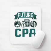 今後のCPA会計卒業 マウスパッド (マウス)