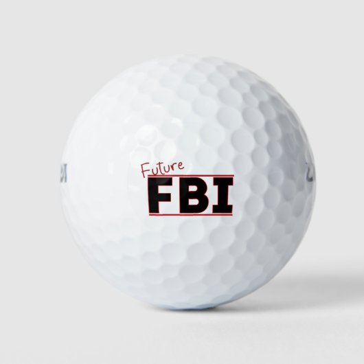 今後のFBI ゴルフボール (正面)