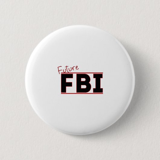 今後のFBI 缶バッジ (正面)