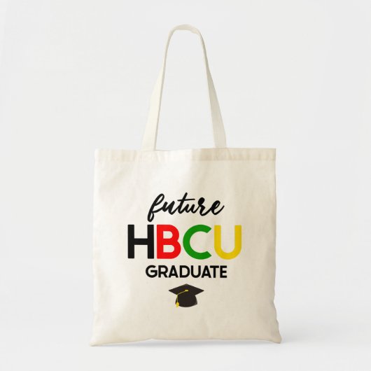 今後のHBCU大学卒業生 トートバッグ (正面)