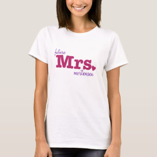 今後のMrsカスタマイズ可能Tシャツ Tシャツ