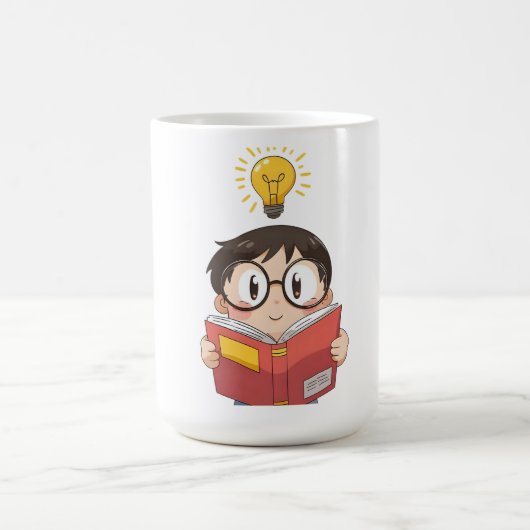 今後のSmarttypersグラフィック | おもしろい新学期 コーヒーマグカップ (中央)