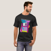 今後はフロッピーディスクレトロ80s tシャツ (正面フル)