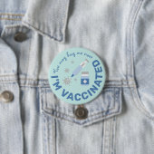 「今抱きしめて貰ってもいい、予防接種を受けた」 缶バッジ (インサイチュ)