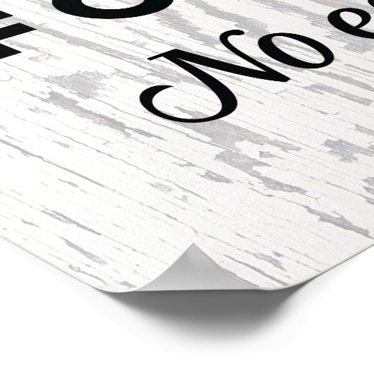 今採用おもしろいパーソナライズされたプリント素朴 ポスター (角)