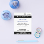 今採用するキャリアの求人情報 チラシ (シングル)