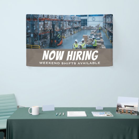 今採用ウィークエンドシフト利用可能バナーカスタム 横断幕 (トレードショー)