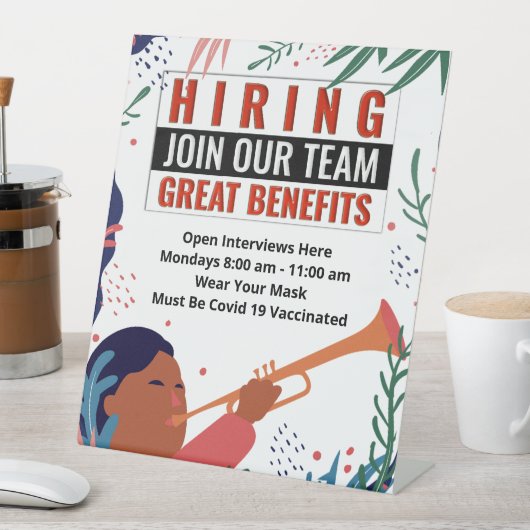 今採用チームの仕事に参加 台座サイン (インサイチュ)