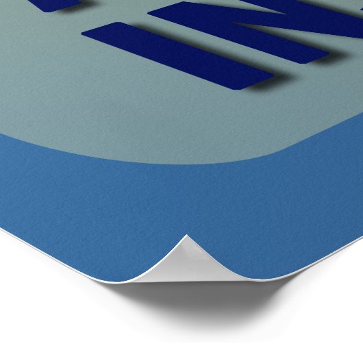 今採用ポスター内に適用 ポスター (角)