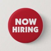 今採用 缶バッジ (正面)