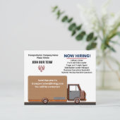 今救済は仕事をパーソナライズしたい ポストカード (スタンド正面)