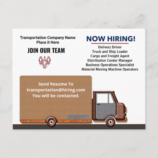 今救済は仕事をパーソナライズしたい ポストカード (正面)