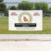 今救済雇用のパーソナライズ 横断幕 (インサイチュ)