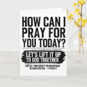 今日あなたのためにどのように祈ればいいですか キリスト教聖書が必要 カード (黄色い花)