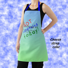 今日おもしろいではない姦淫引用文 エプロン