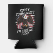 今日おもしろいは悪い共産主義者が焼いてる 缶クーラー (正面)