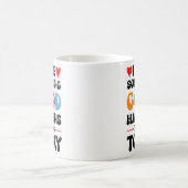 今日お前に何か良いことが起こることを願う コーヒーマグカップ (中央)