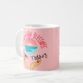 今日から新年の恵みが始まる コーヒーマグカップ (正面左)