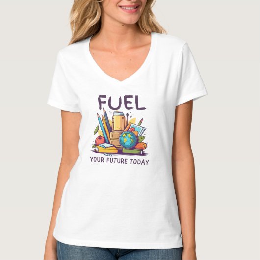 今日から未来を動かせ Tシャツ (正面)