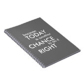 今日がまたの機会-ジャーナルであるので ノートブック (右側)