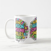 今日がスマイルだ コーヒーマグカップ (左)