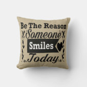 今日がスマイル クッション (正面)