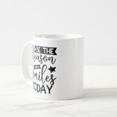 今日がスマイル コーヒーマグカップ (正面左)