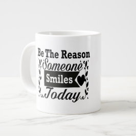 今日がスマイル ジャンボコーヒーマグカップ