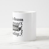 今日がスマイル ジャンボコーヒーマグカップ (正面)