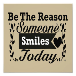 今日がスマイル フォトプリント